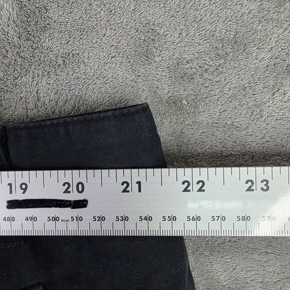 Mens Hustle Gang Black Cargo Shorts 100% Cotton 11" Inseam Size 42 - Picture 7 of 10